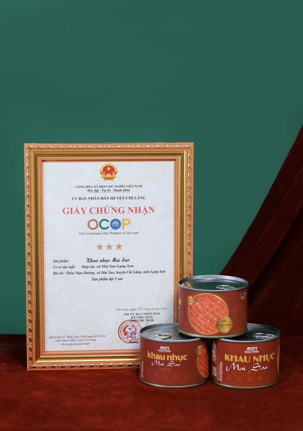 Đặc sản Mai Sao Lạng Sơn
