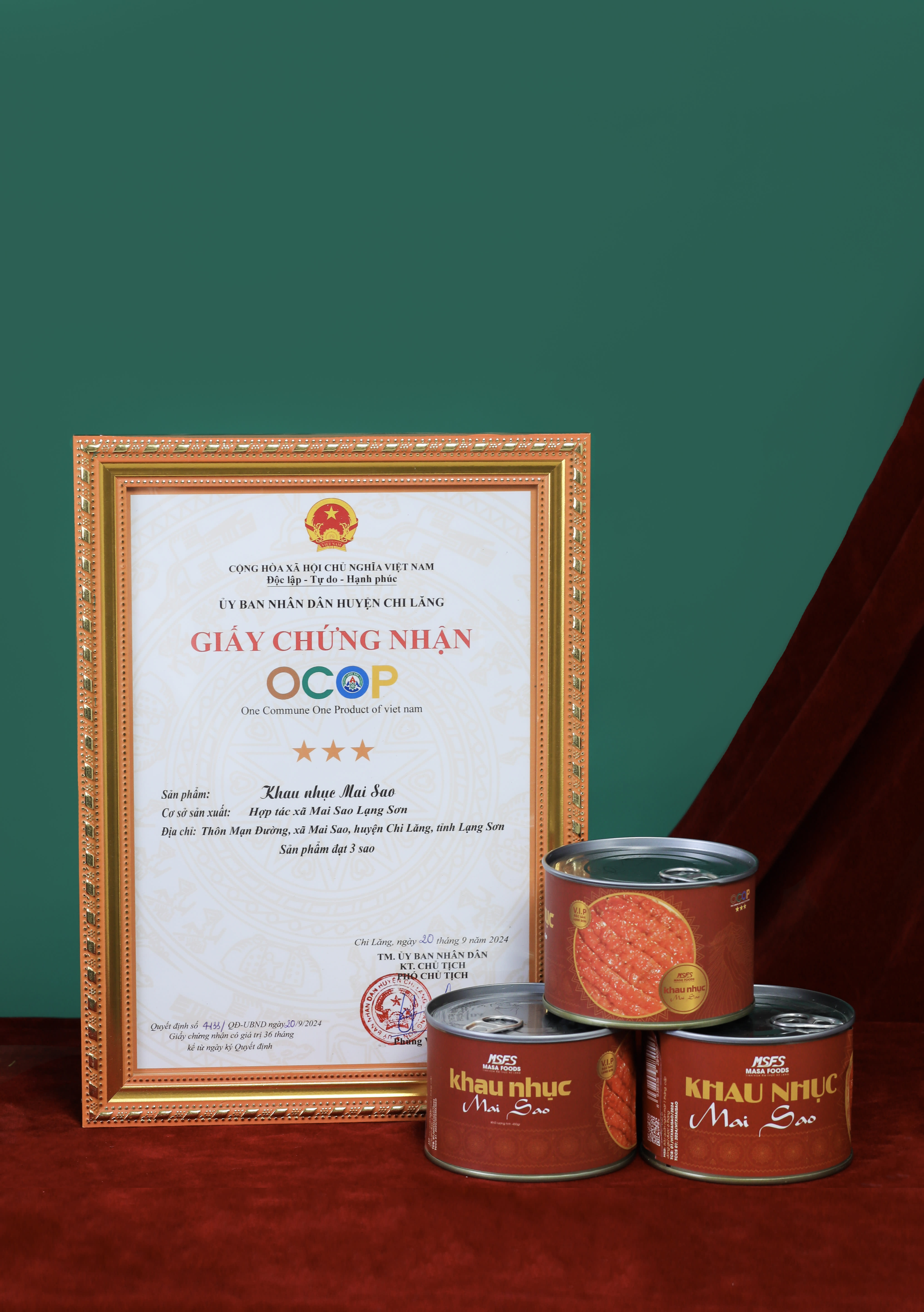 Đặc sản Mai Sao Lạng Sơn