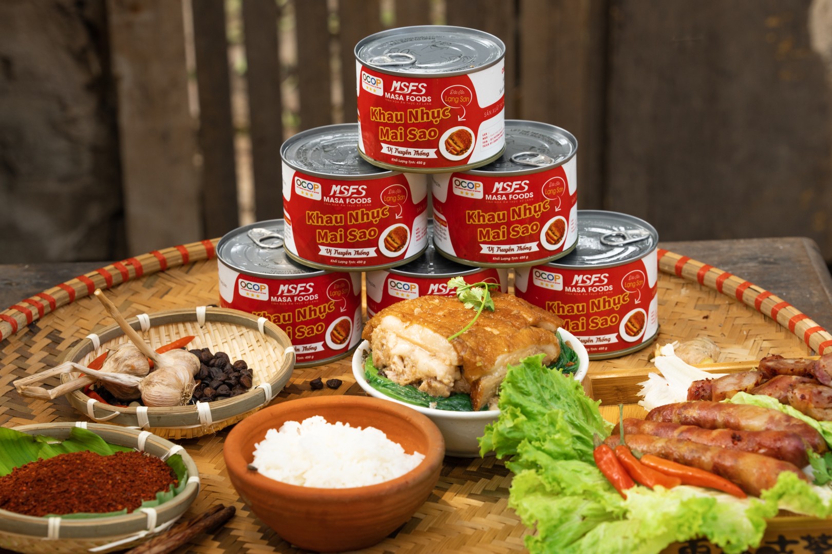 Khau nhục thái lát