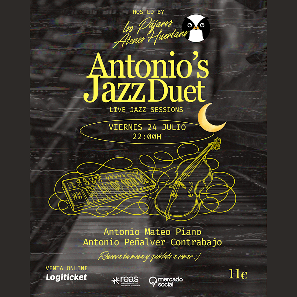 Antonio s Jazz Duet en Los Pájaros - Ciclo de Jazz