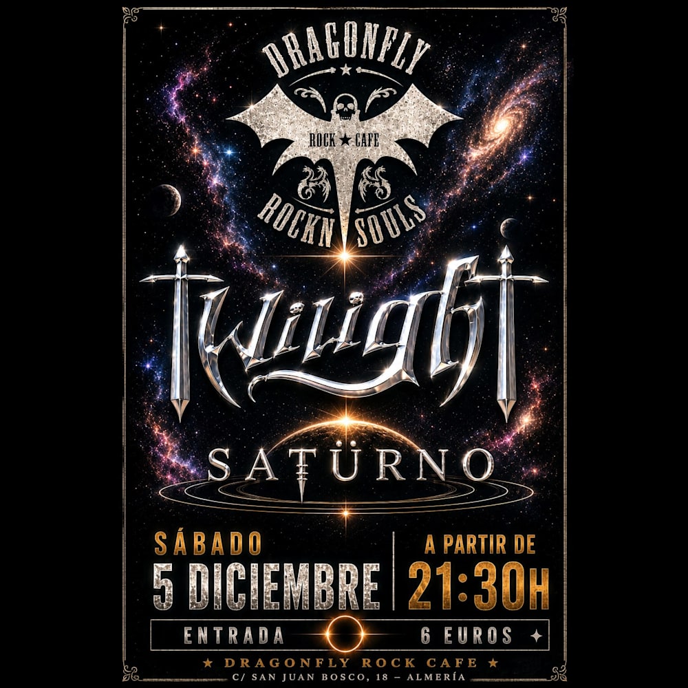 Twilight y Saturno en Almeria