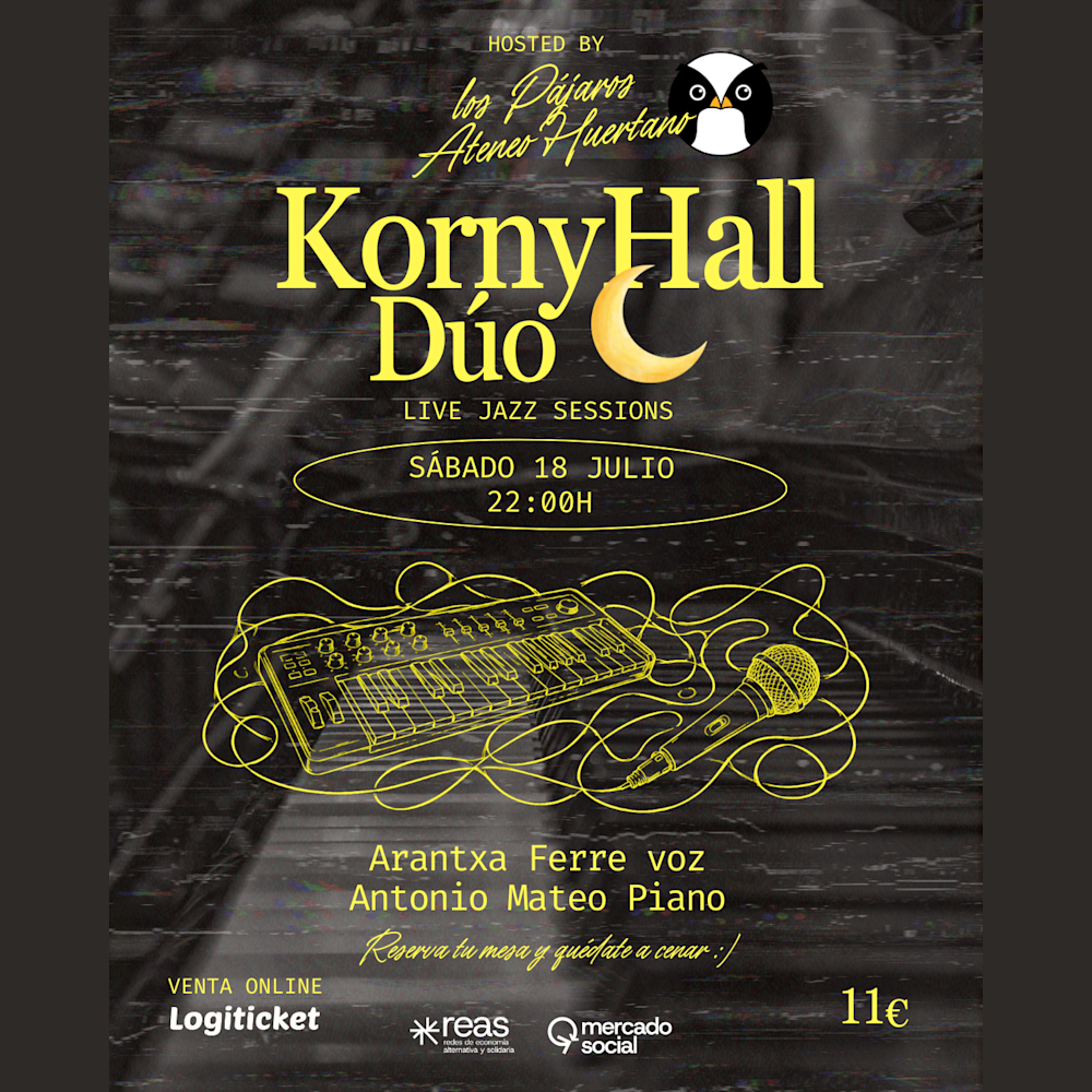 KornyHall Dúo en Los Pájaros - Ciclo de Jazz