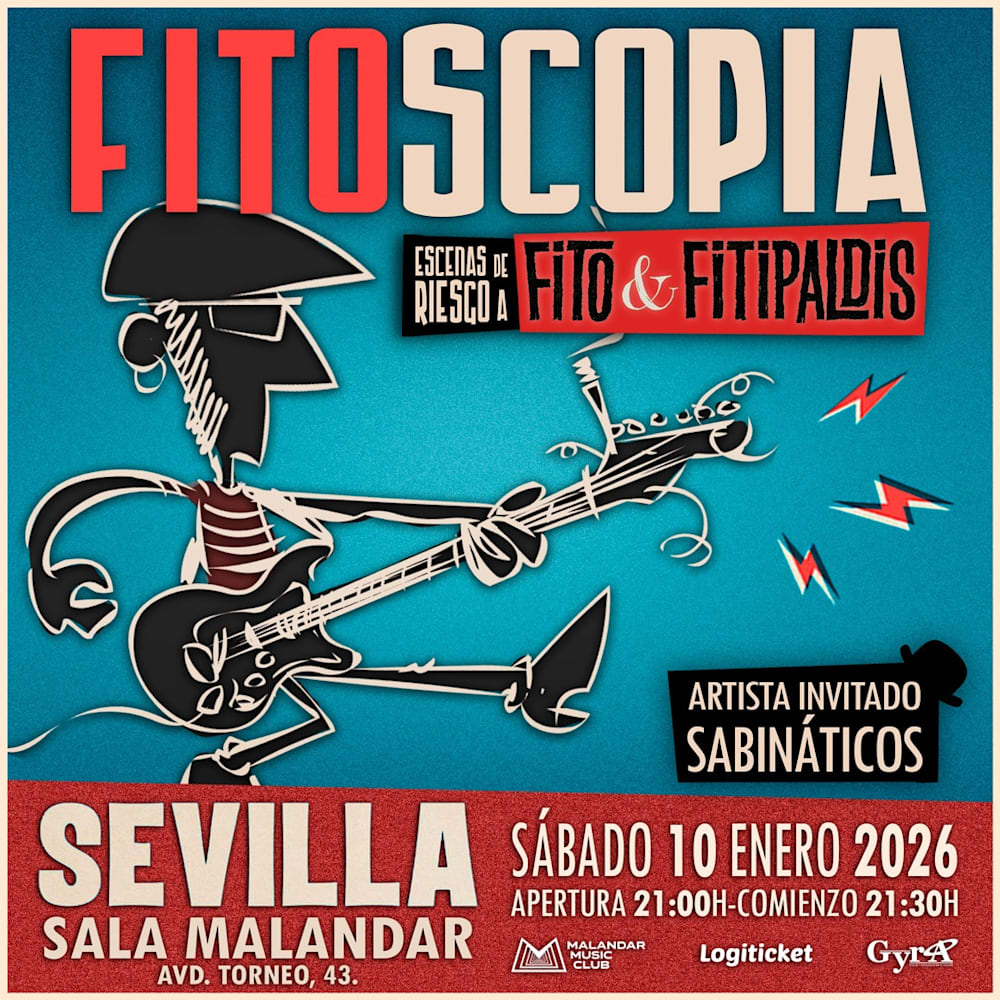 FITOSCOPIA tributo a Fito&Fitipaldis en SEVILLA