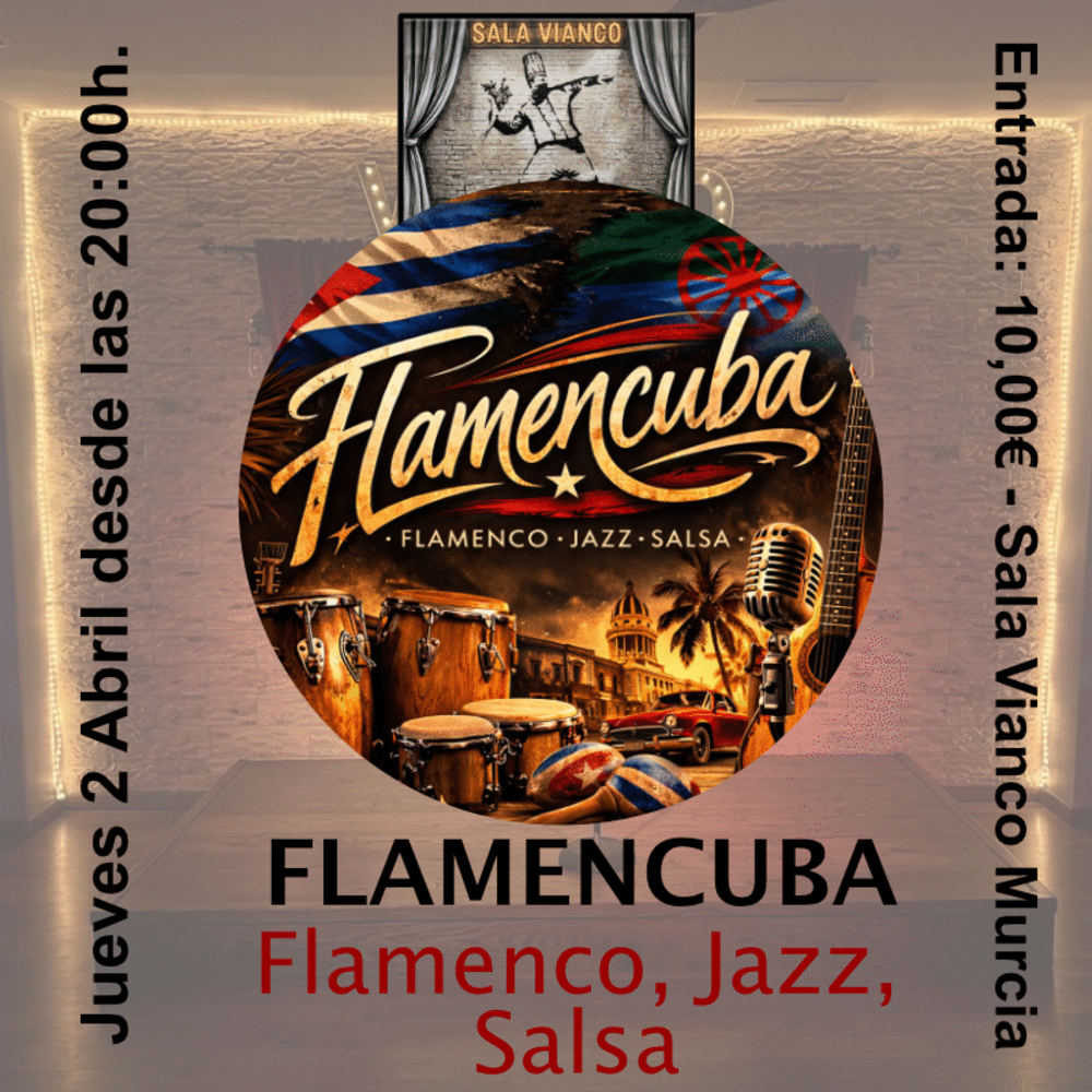 Concierto fusión Flamenco, Jazz y Salsa en Murcia