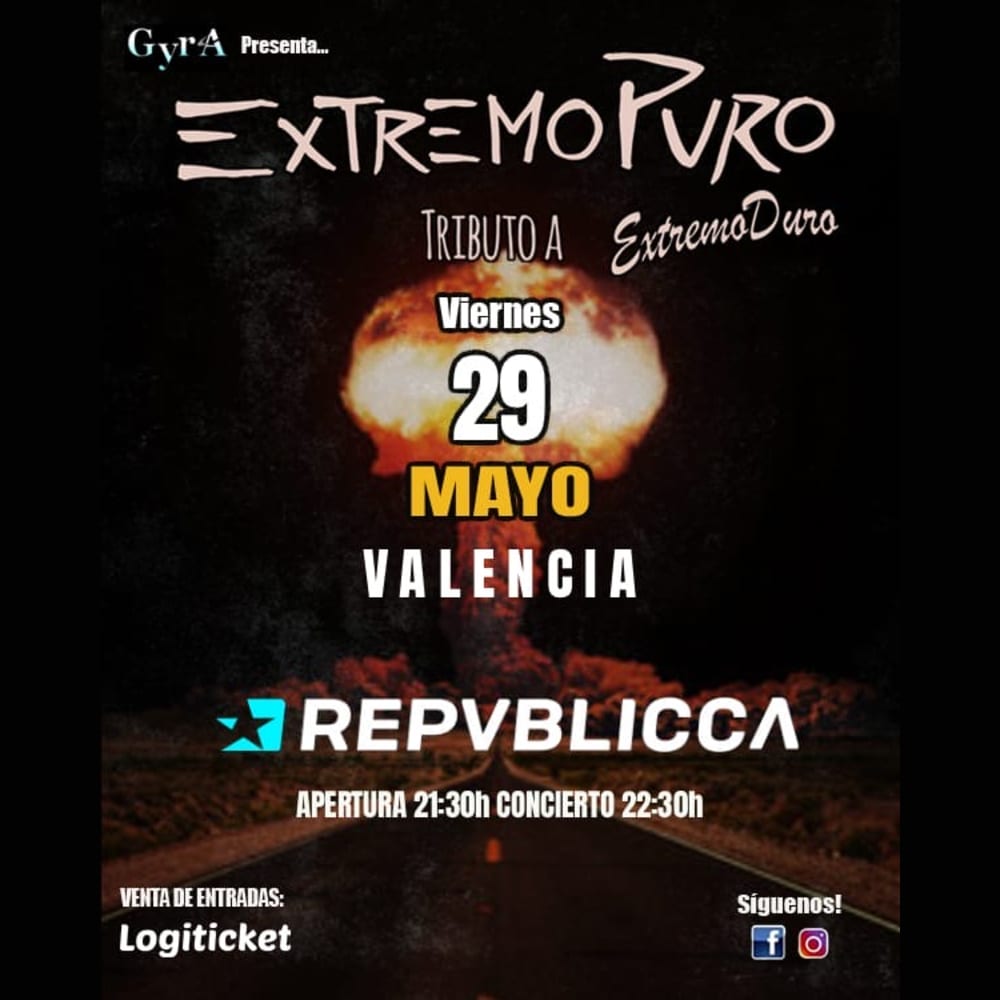Extremopuro, tributo a Extremoduro en Valencia