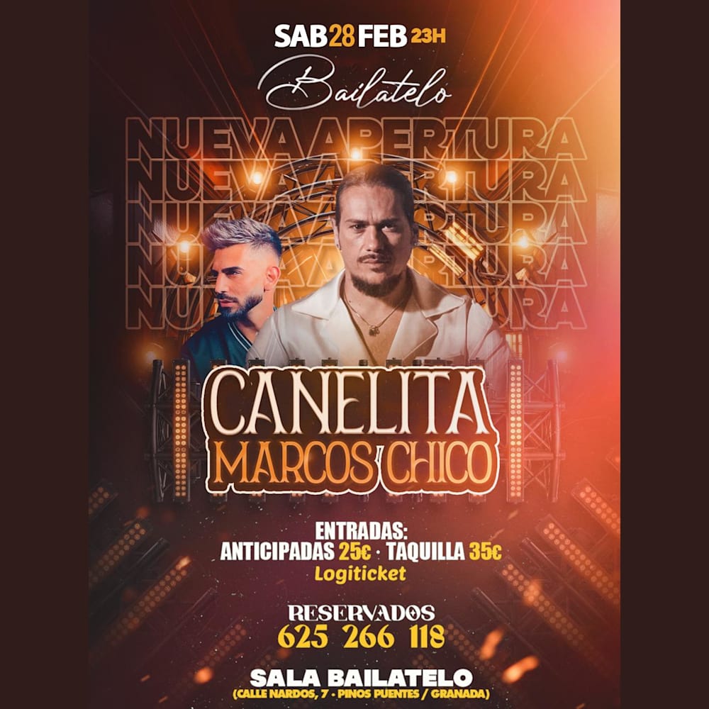 Canelita y Marcos Chico en Granada