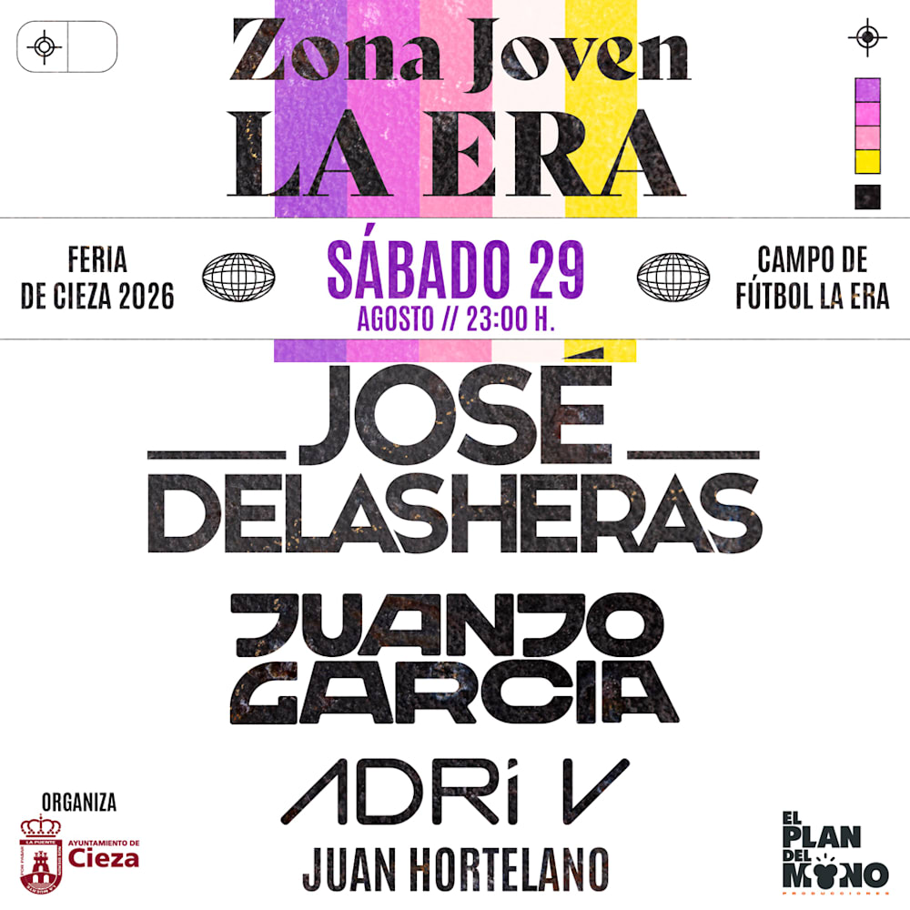 JOSÉ DE LAS HERAS - JUANJO GARCÍA DJ - ADRI V - JUAN HORTELANO