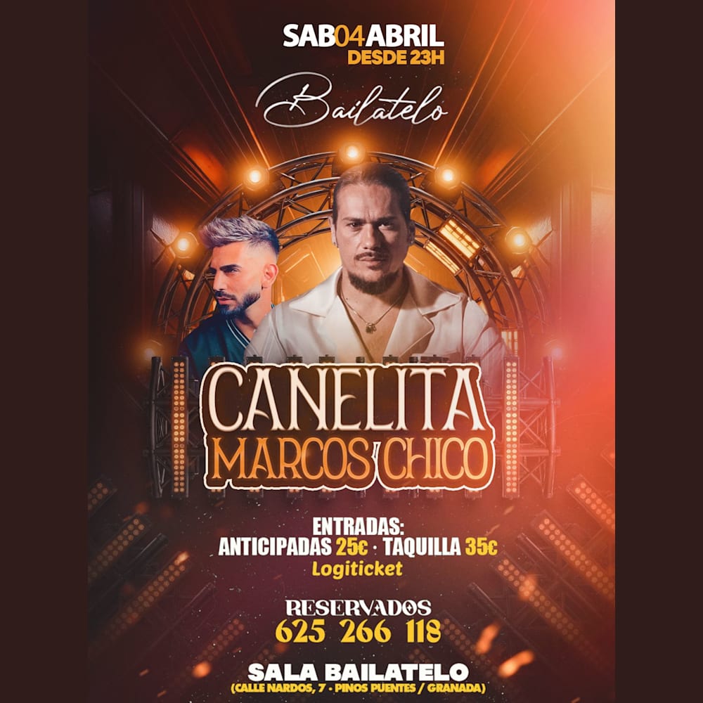 Canelita y Marcos Chico en Granada