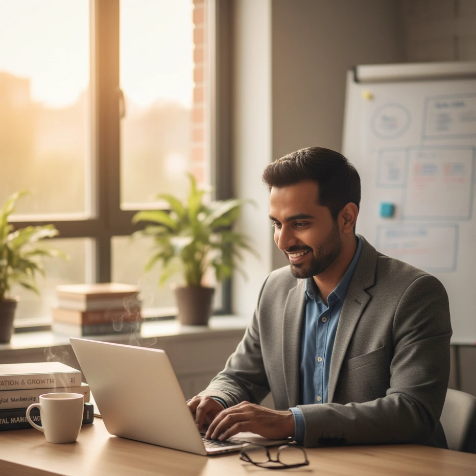 ERP dashboard screenshot