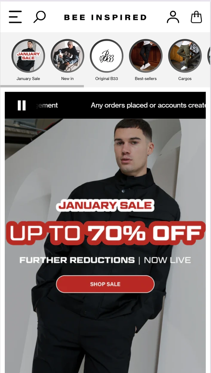 beeinspired-clothing-website