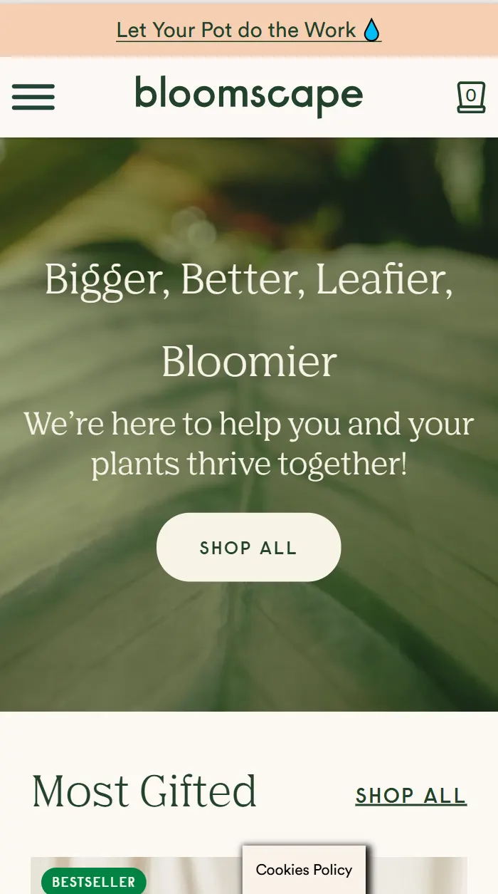 bloomscape-website