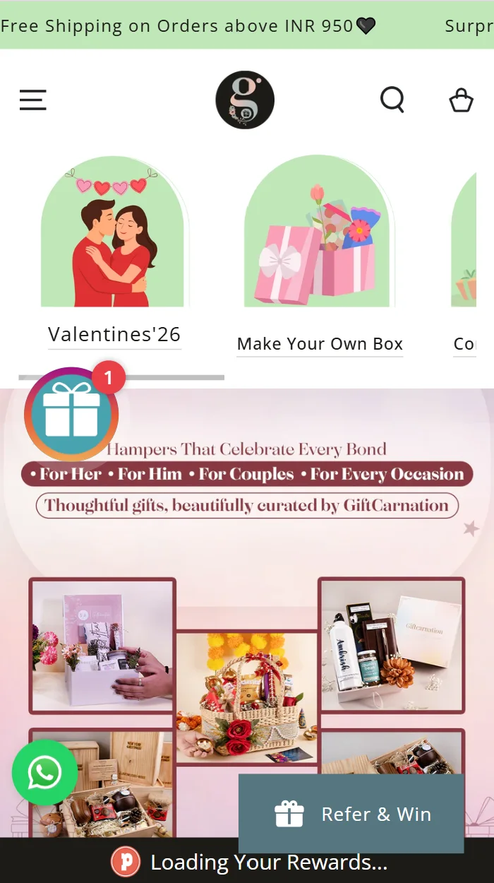 giftcarnation-website