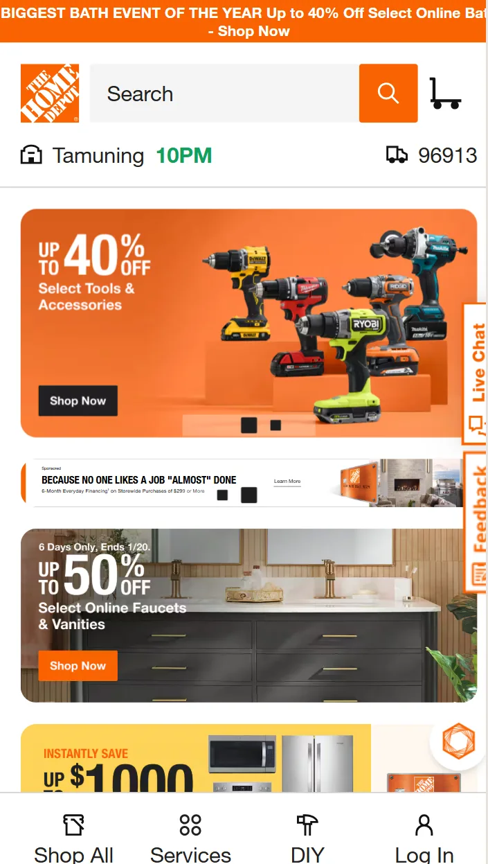 home-depot-website