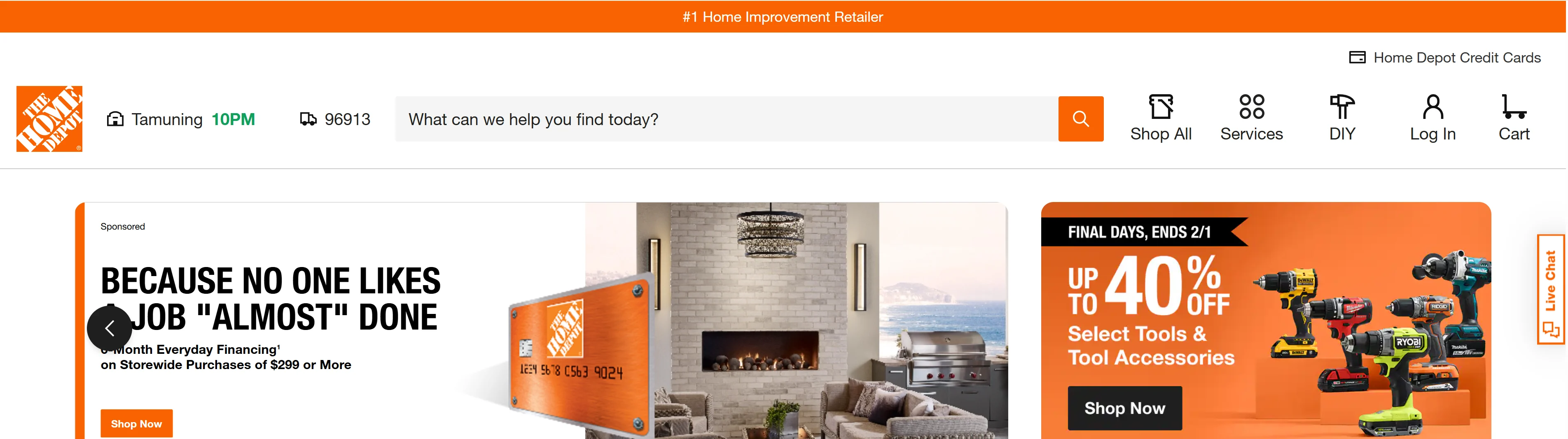 home-improvement-ecommerce-website