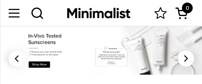 minimalist-website