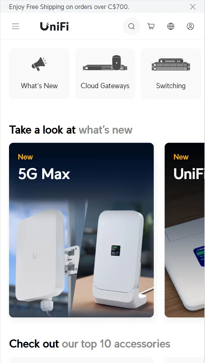 unifi-website