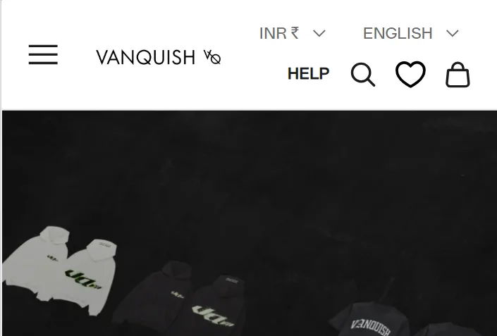 vanquish-website
