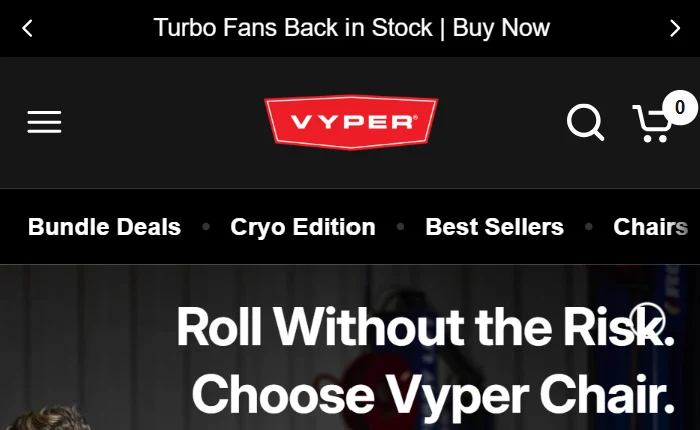vyper-industrial-website