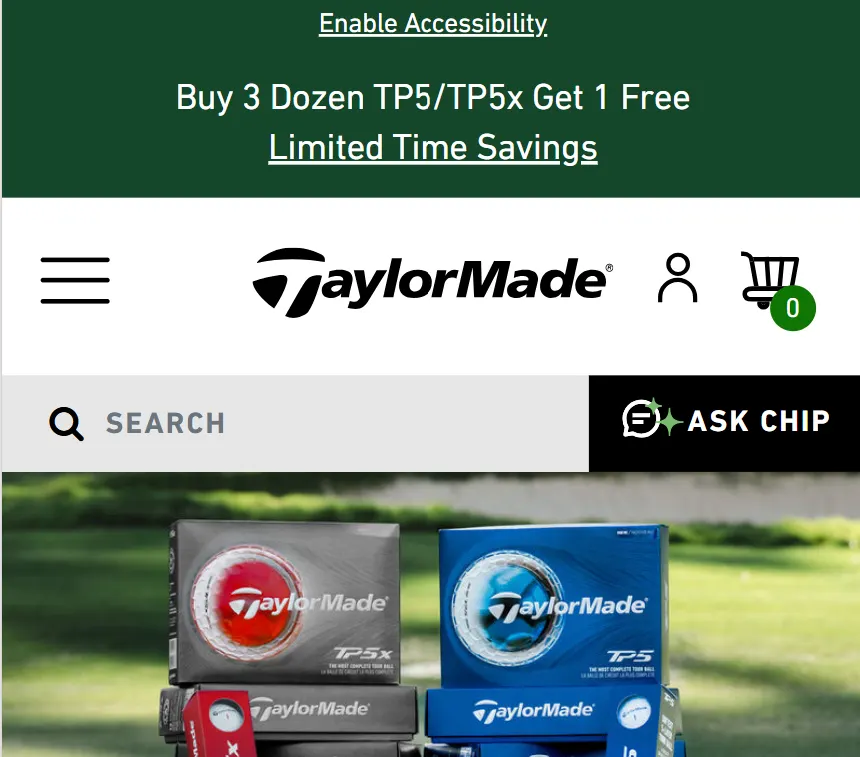 taylor-made-golf-website