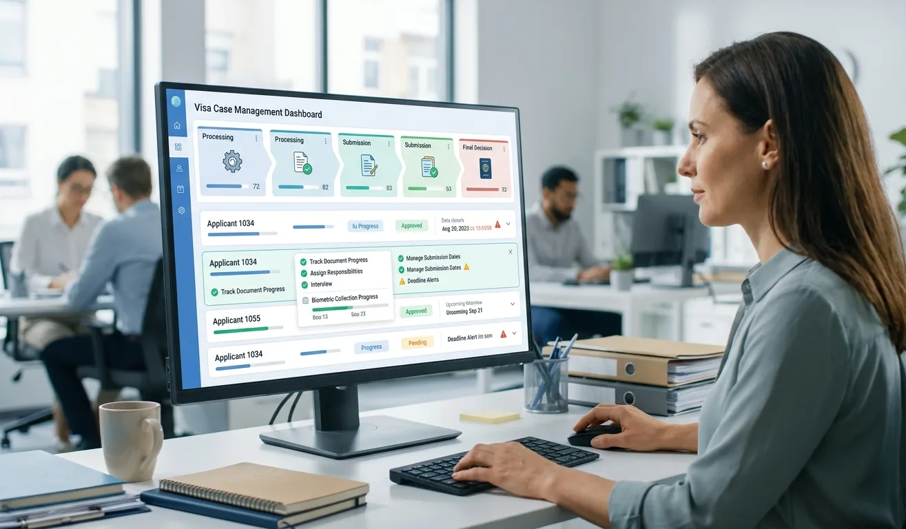 Visa Process Management