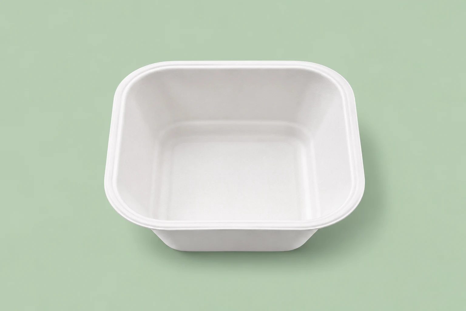 150 ml 4 Inch Square Sugarcane Bagasse Bowl