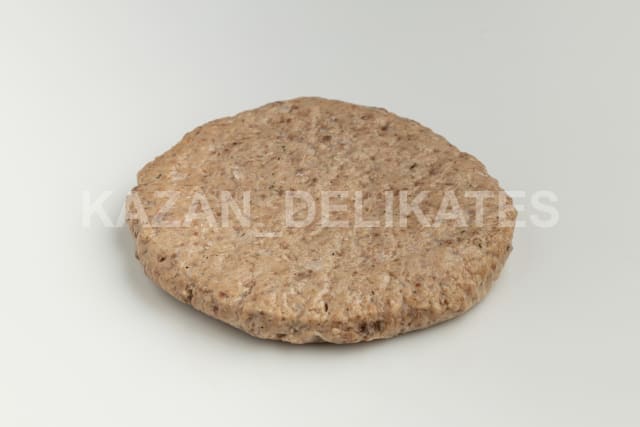 Котлета говяжья прожаренная (100 г × 3 шт). Сочная халяль‑котлета из отборной говядины и филе бедра кури