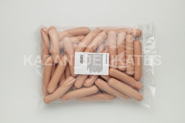 Сосиски «К завтраку» (без оболочки) для «Сосиски в тесте» 45 гр
