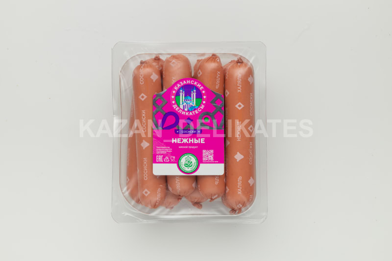 Сосиски «Нежные» — Упаковка