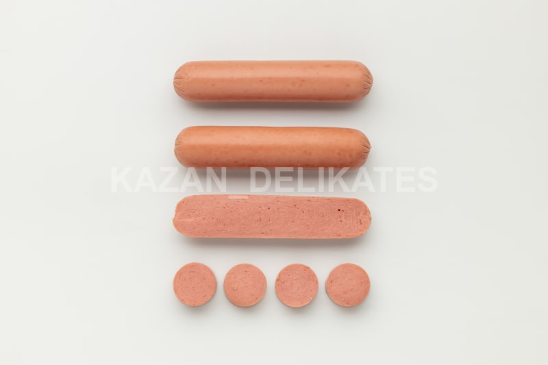 Сосиски в/с Премиум — В разрезе