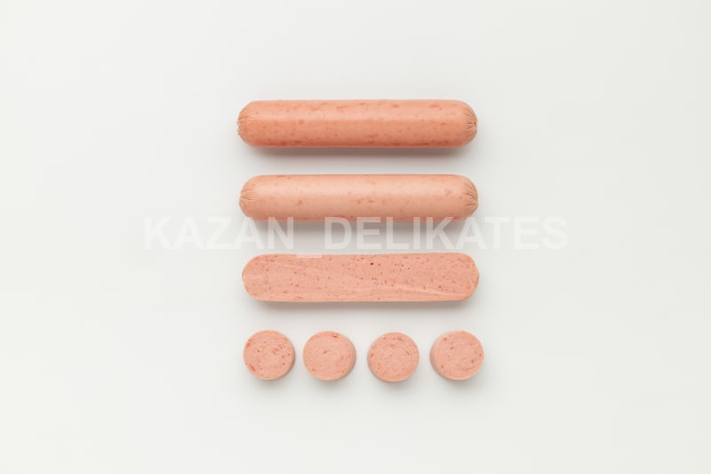 Сосиски в/с Сочные — В разрезе