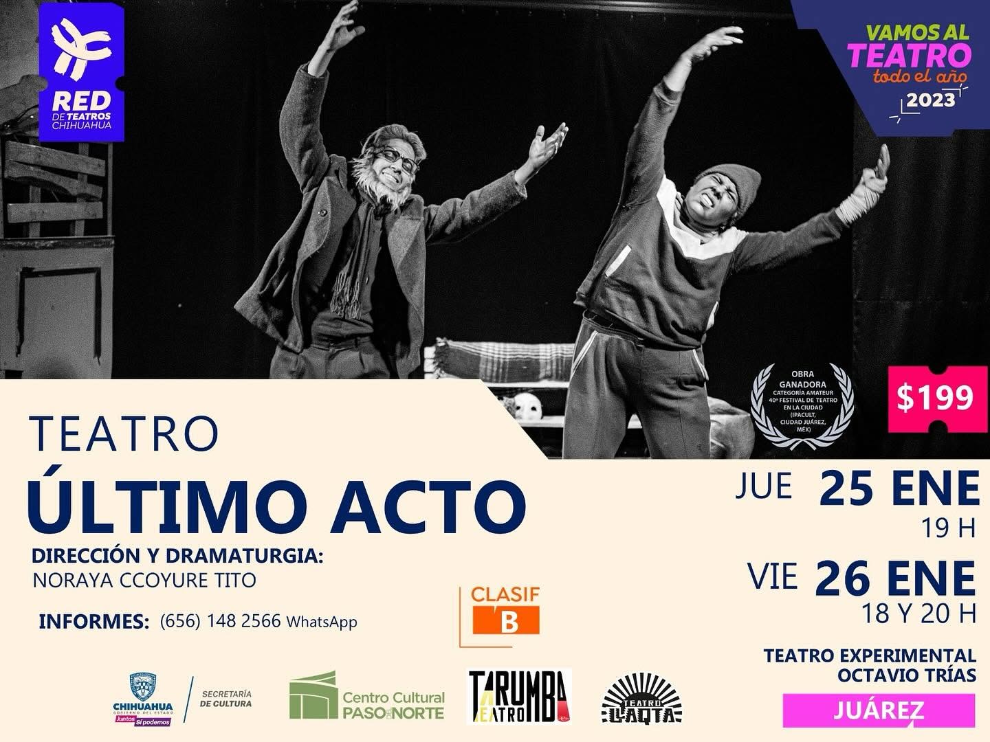 Teatro: Último acto