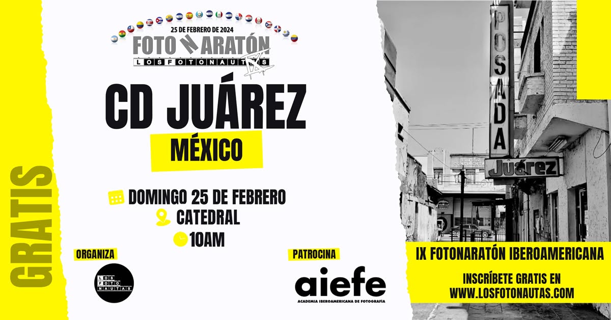FotoSalida Ciudad Juárez - IX Naratón Iberoamericana 2024