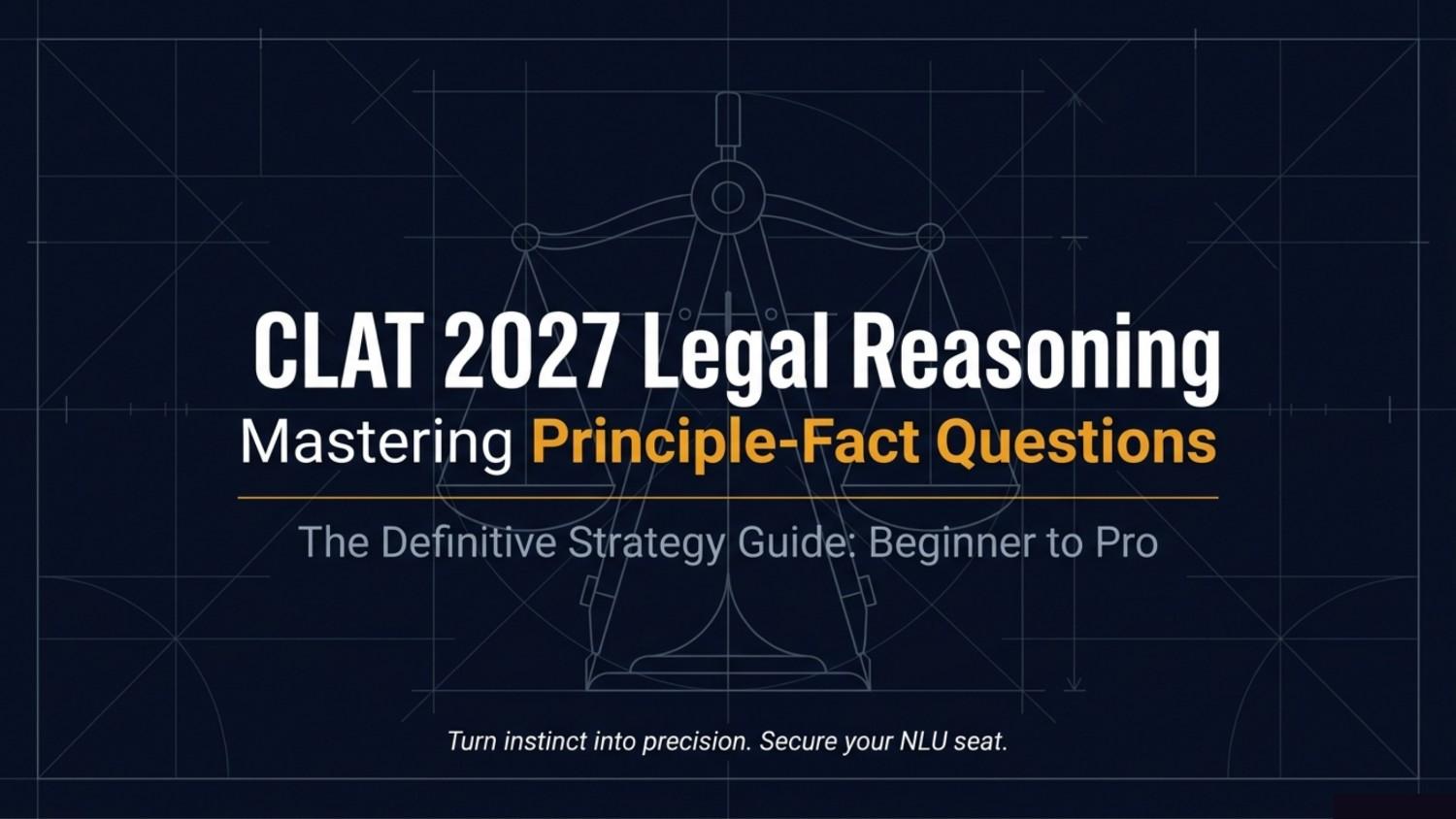 CLAT 2027 Legal Reasoning: How to Solve Principle-Fact Questions ...