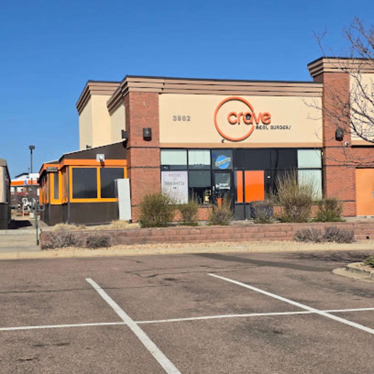 Crave Real Burgers restaurant in Castle Rock, Colorado