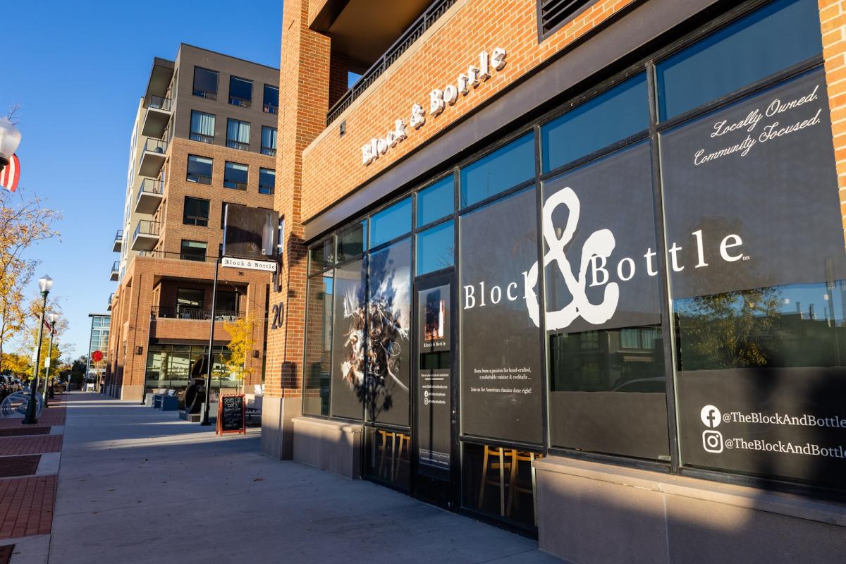 The Block & Bottle restaurant in Castle Rock, Colorado