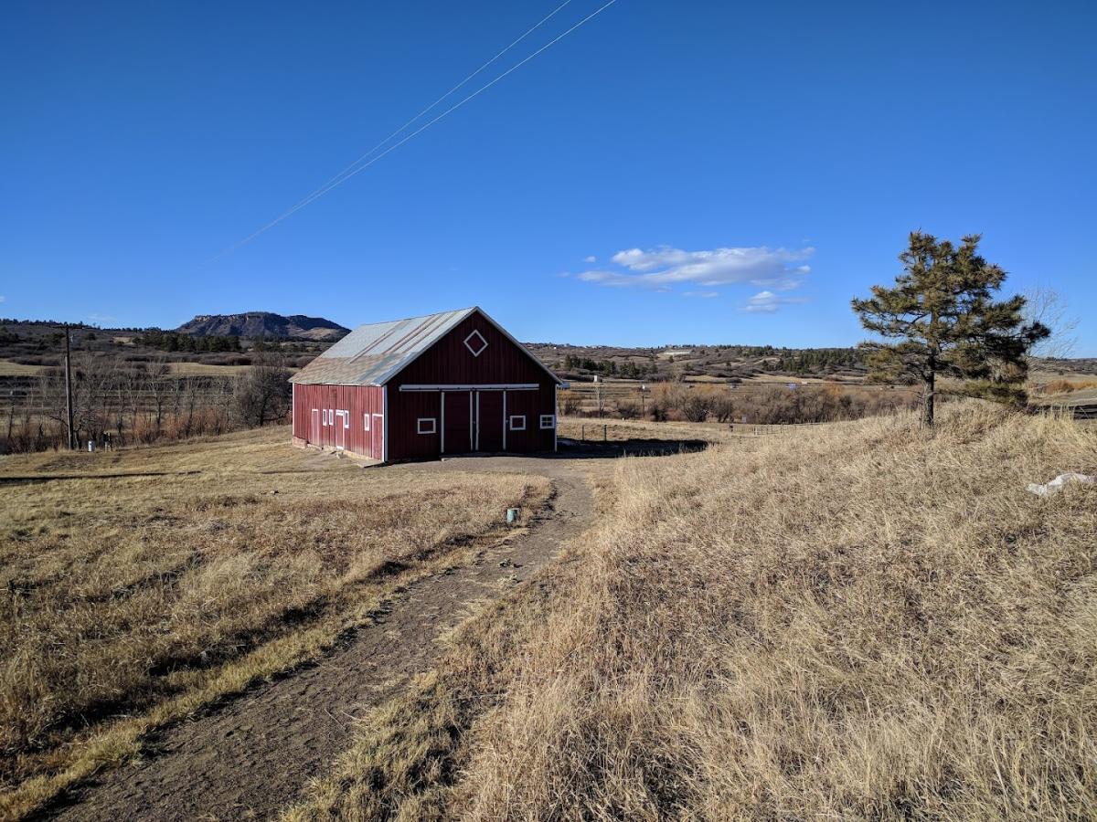 Columbine Open Space and Trail park in Castle Rock, Colorado