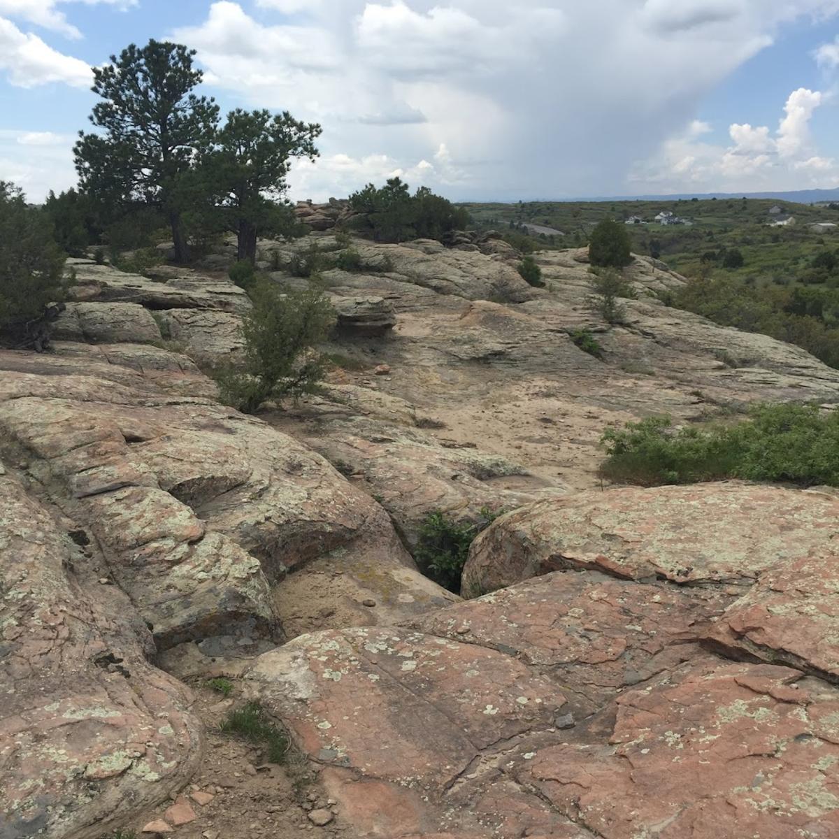 Hidden Mesa Open Space park in Franktown, Colorado