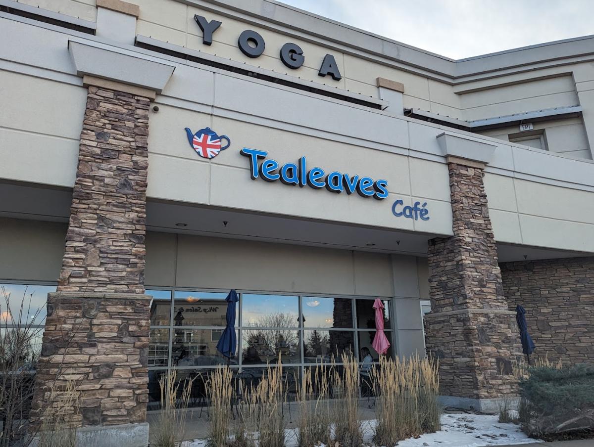 English Tealeaves coffee shop in Parker, Colorado