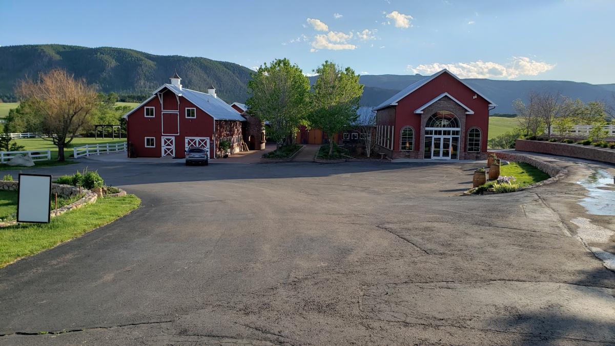 The Venue at Crooked Willow Farms event venue in Larkspur, Colorado