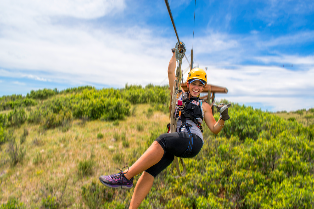 The EDGE Ziplines & Adventures (Formerly Castle Rock Adventure Park) attraction in Castle Rock, Colorado