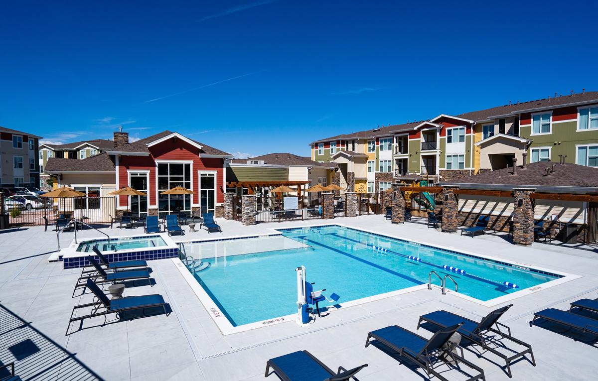 South Range Crossings apartment community in Parker, Colorado