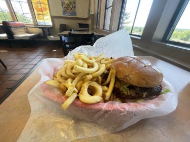 Twisters Burgers and Burritos dining area