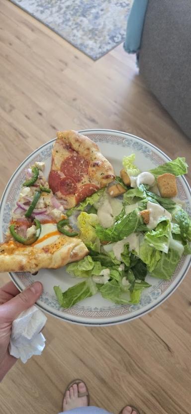 On A Lark Pizza Co. exterior entrance