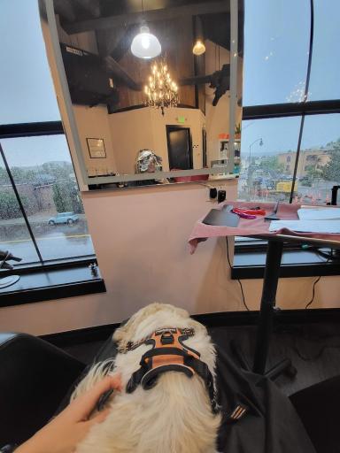Interior view of Loveboo Luxe Salon
