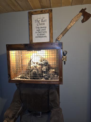 Interior view of Pirates Ship Museum