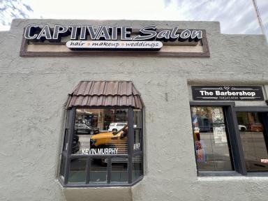 Interior view of Captivate Salon