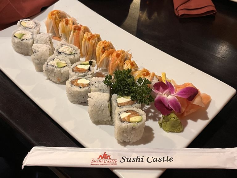 Sushi Castle dining area