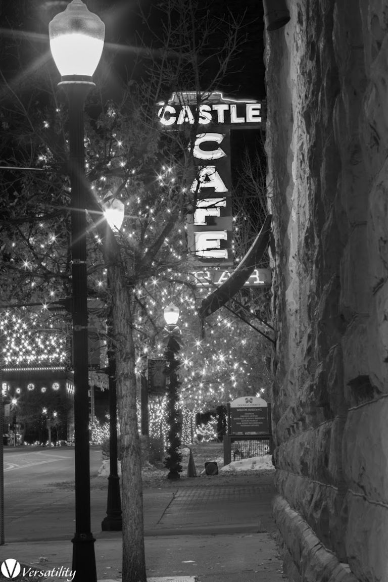 Castle Cafe dining area