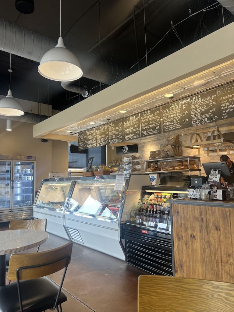 Interior view of B's Craft Deli & Market