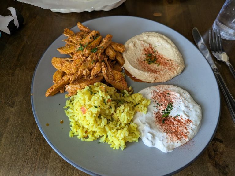 Byblos Express Greek and Lebanese featured offerings